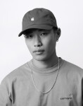 Carhartt WIP Madison Logo Cap Air Green/White