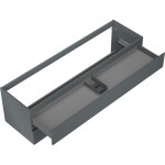 MEXEN/S - Orio koupelnová skříňka pod umyvadlo 160, 2 zásuvky, grafit mat 91A10-16047-2-BFF66
