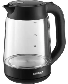 SENCOR SWK 1786BK černá / Rychlovarná konvice / skleněná / 2200W / 1.7L