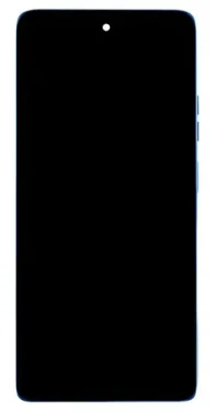 Motorola G75 5G Aqua Blue / LCD displej s dotykovou deskou a předním krytem / Service Pack (57983127056)