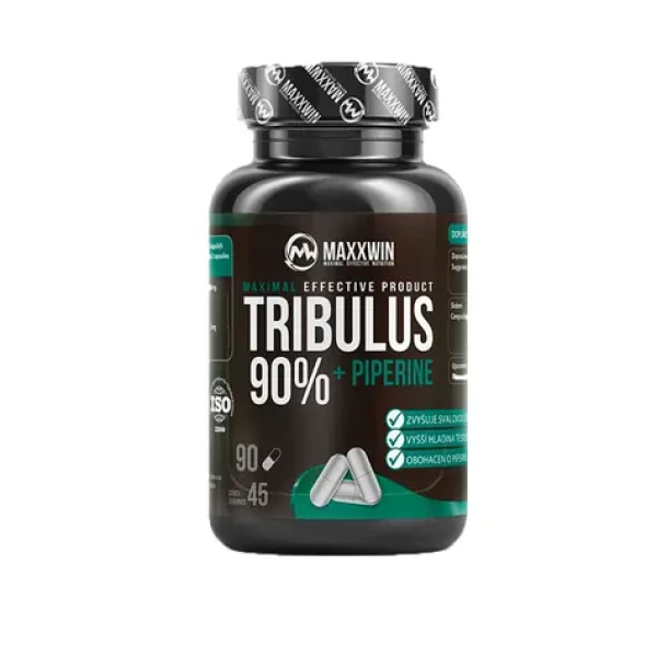 Maxxwin Tribulus 90% + Piperine 90 kapslí (04873)