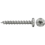 Fischer 574147 šrouby do dřevotřísky 4 mm 30 mm TX Nerezová ocel 200 ks