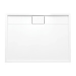 OMNIRES - BROOKLYN akrylátová sprchová vanička obdélníková, 80 x 100 cm bílá lesk /BP/ BROOKLYN80-100-PBP