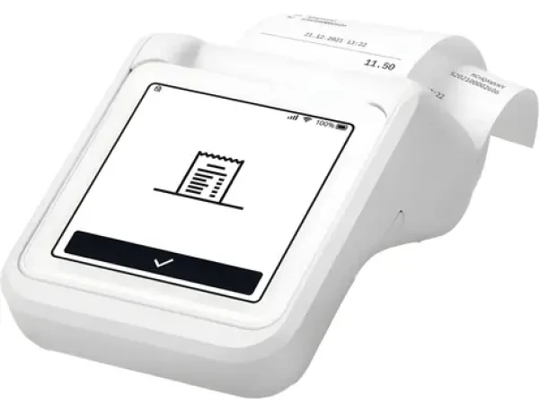 SumUp SOLO Printer bílá / Platební terminál / Tiskárna účtenek / Bluetooth / Wi-Fi / Dotykový displej (4260325423731)