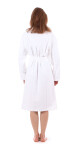 Unisex župan Sauna kimono bílá Vestis