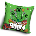 Dětský povlak na polštářek Minecraft Creeper Boom