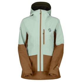 SCOTT Jacket W'S Vertic Gtx 2L, Fresh Green/Bread Brown (vzorek) velikost: M