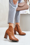Boty na podpatku model 202122 Step in style 40