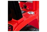 Mamido Dětský elektrický traktor Power s radlicí červený