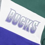 Mitchell & Ness Pánská mikina Milwaukee Bucks NBA Color Blocked Fleece Hoodie Velikost: S