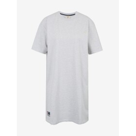 Světle šedé šaty Superdry Code T-Shirt Dress