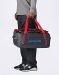 Patagonia Black Hole Duffel 40L Smolder Blue w/Amanita Red