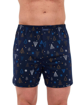 Pánské trenýrky 016/23 Night3 - CORNETTE tmavě modrá L