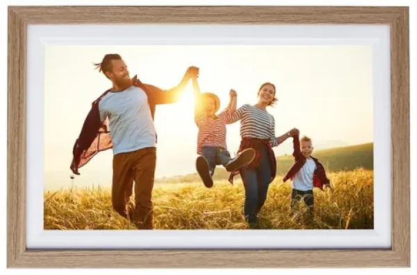 Rollei fotorámeček WiFi 152 Světlé dřevo / dotykový IPS displej 15.6"/ 32GB / 2W / aplikace Frameo (50016)