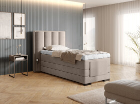Boxspring Veros 90 Rozměr: 90 x 200 cm, látka: Sola 18