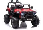 Mamido Dětské elektrické autíčko Jeep Target červené