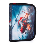 Penál 1 p. 2 chlopně, prázdný Hasiči