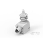 C & K Switches U811J85W3GE223 tlačítko 120 V, 28 V/DC 1 A 1x zap/(zap) červená (š x v) 15.24 mm x 12.70 mm 1 ks Bulk