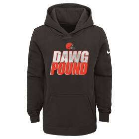 Nike Dětská mikina Cleveland Browns NFL Youth 2020 Local Club Hoodie (YOUTH)