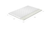 Topper T30 na matraci Rozměr: 80 x 200 cm, Potah: Hypoalergenní potah