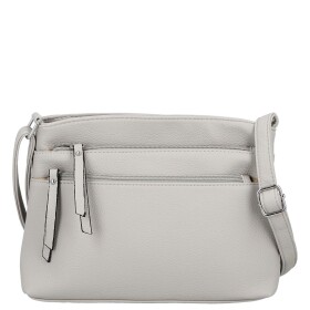 Stylová dámská koženková crossbody kabelka Lumi, šedá
