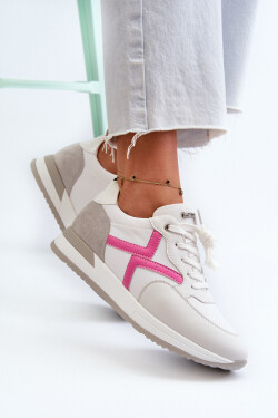 Dámské tenisky na platformě INBLU IN000362 Bílé 39