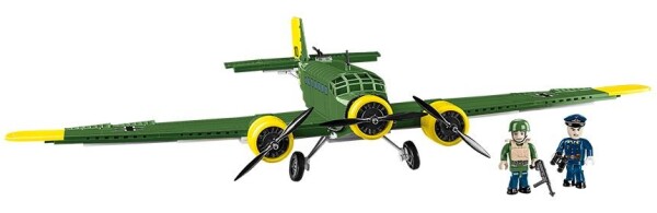 Stavebnice COBI - II WW Junkers JU 52/3M, 548 kostek, 2 figurky