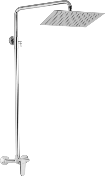 JB Sanitary Sprchová sestava s baterií FINERY s horním vývodem, 30x30cm SF 61 000 00 2