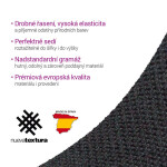 Super strečové potahy HARMONIA antracitová dvojkřeslo (š. 140 - 180 cm)