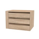 Nábytek Mikulík Skříň FLEXI 3 - 3x dveře dělené sklem LACOBEL ROZMĚR: (š/v/h) 260 x 220 x 65 cm