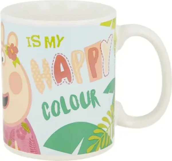STOR Hrneček keramický 325 ml Prasátko Peppa Flamingo (20112)