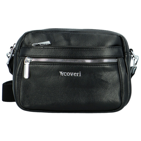 Trendy dámská koženková crossbody Coveri Gloria new, černá