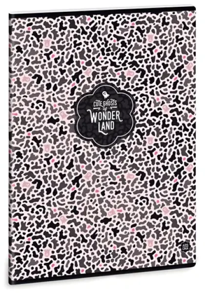 ARS UNA Školní sešit Wonderland Ghost Pink růžová / Sešit / A4 / linkovaný / 40 listů (93119436)