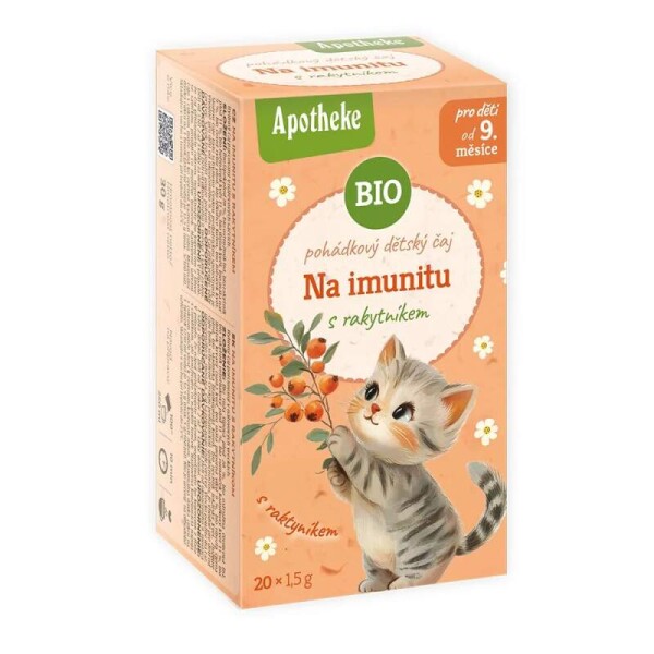 POHÁDKOVÝ ČAJ Na imunitu s jahodníkem 20x2g (Apotheke)