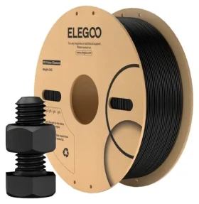 ELEGOO ABS černá / struna pro 3D tiskárnu / ABS / 1kg (50.203.0641)
