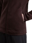 ICEBREAKER Wmns Merino 800 RF Class Pile LS Zip, Bittersweet (vzorek) velikost: S