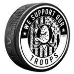 Mustang Puk Anaheim Ducks NHL Military Appreciation