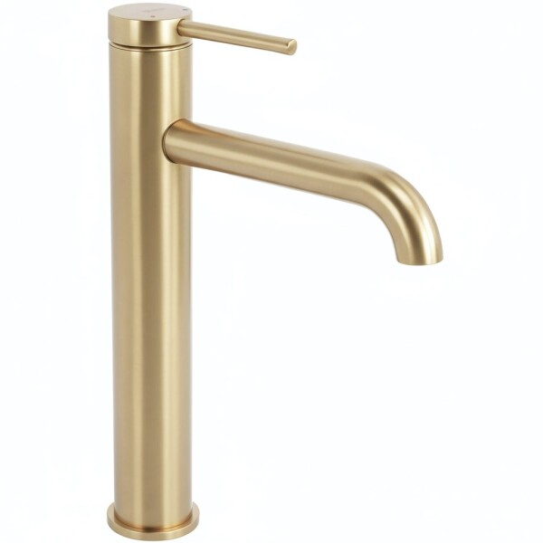 REA - Umyvadlová baterie SPOT Brush Gold vysoká REA-B9632