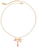 ELENYS Joy – pozlacený náhrdelník 18K žluté zlato Délka náhrdelníku: 40+5 cm / max. 45 cm