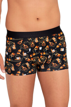 Italian Fashion John barva:whiskey print XL