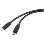 Delock USB 2.0 prodlužovací kabel plochý zahnutý [1x USB 2.0 zástrčka A - 1x USB 2.0 zásuvka A] 1.00 m černá oboustranně zapoji