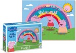 Puzzle Prasátko Peppa: Duha 30 dílků