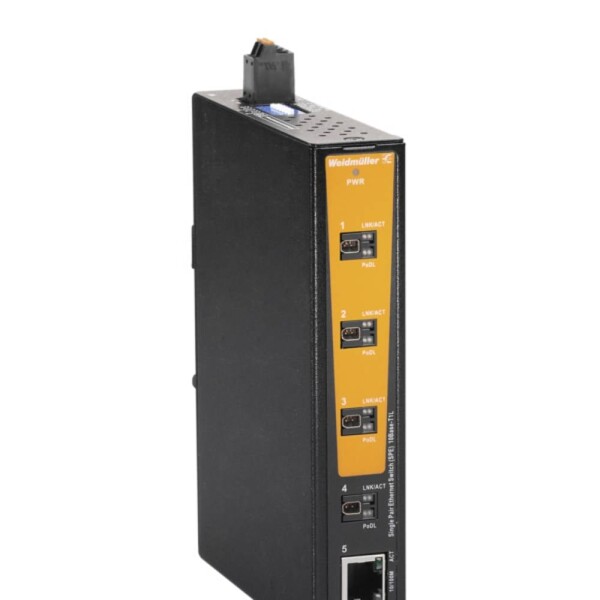 Weidmüller 3012120000 IE-SW-SPE05-4T1LMPODL-1TX síťový switch 10 / 100 MBit/s