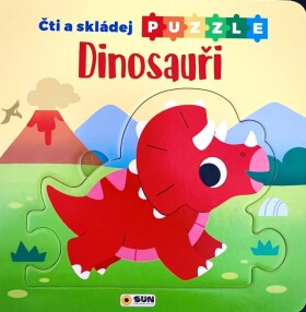 Čti Skládej Puzzle Dinosauři