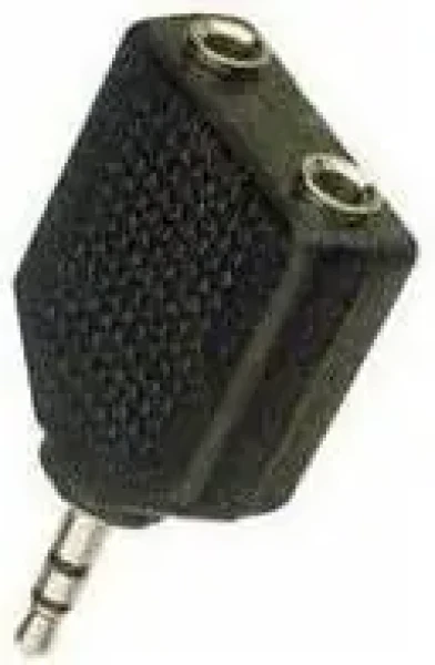 MicroConnect Audio adapter stereo mini jack 3.5mm (M) - 2x 3.5mm jack (F) černá (AUDALS)