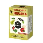 LEROS Čajový dýchánek černý rybíz & hruška 20x2,5 g