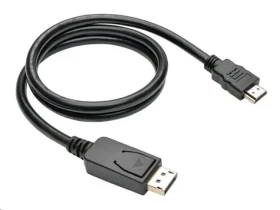 C-TECH kabel DisplayPort na HDMI 1 m černá (8594125009823)