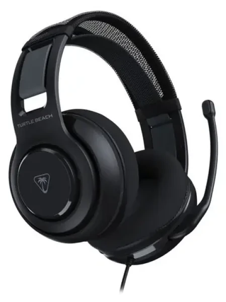Turtle Beach Atlas 200 černá / Herní sluchátka / 50mm měniče / USB adaptér / mikrofon / 3.5 mm jack (TBS-5002-05)