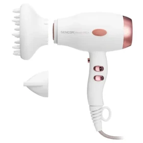 SENCOR SHD 8100GD bílá / Fén na vlasy / 2100 W / 2 rychlosti / 3 teploty (8590669291342)