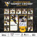 JF Turner Kalendář Pittsburgh Penguins Sidney Crosby #87 2025 Wall Calendar